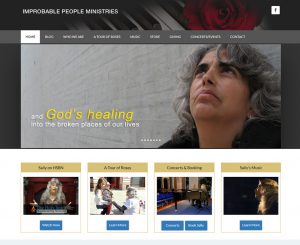 Improbable People Ministries - Sally Klein O'Connor Website Screenshot